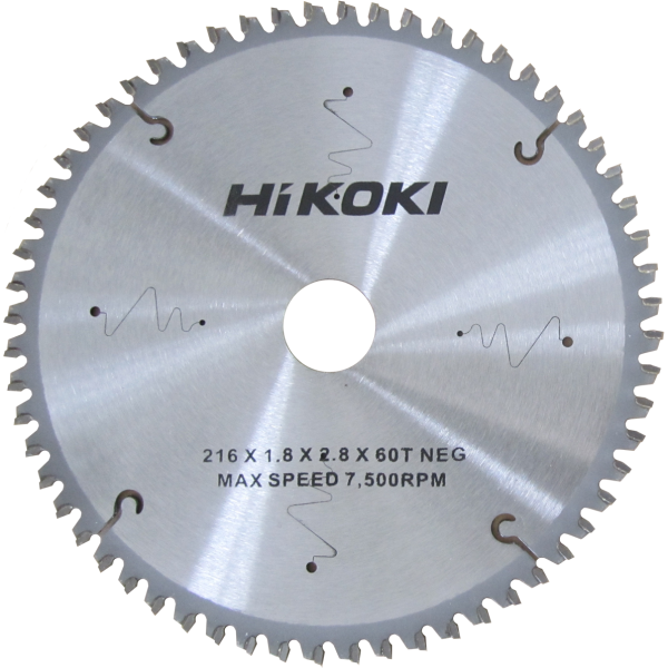Sågklinga HiKOKI 60350071 216 mm, 60T 