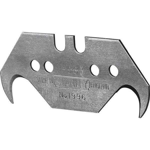 Knivblad STANLEY 6-11-802 hakeformet skjær, 100-pakning 