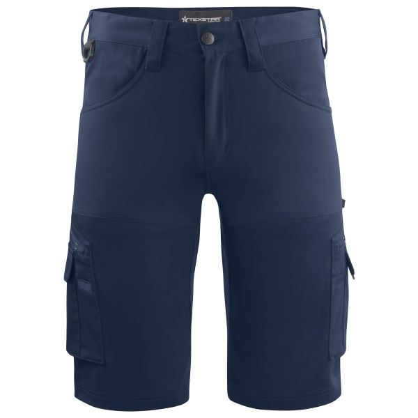 Håndværkershorts Texstar FS121890000DM søværn Marine blå W38
