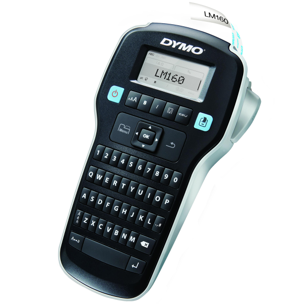 Mærkningsmaskine DYMO LabelManager 160 med QWERTY-tastatur 