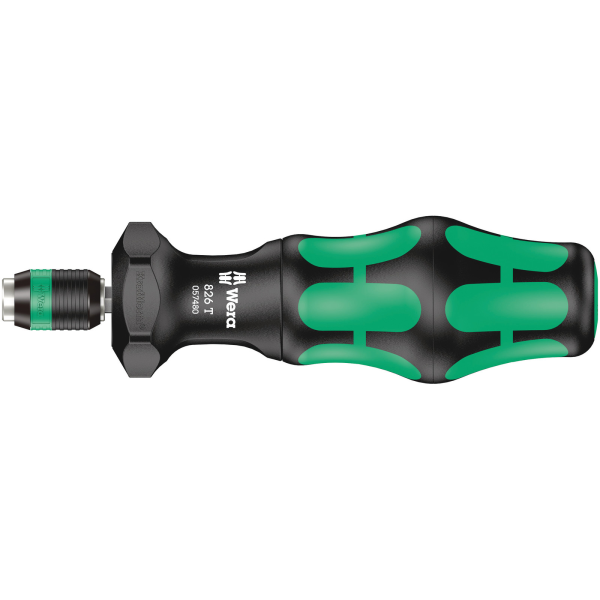 Skruetrækker Wera 826 T Kraftform Turbo 1/4&quotx146, uden bits 
