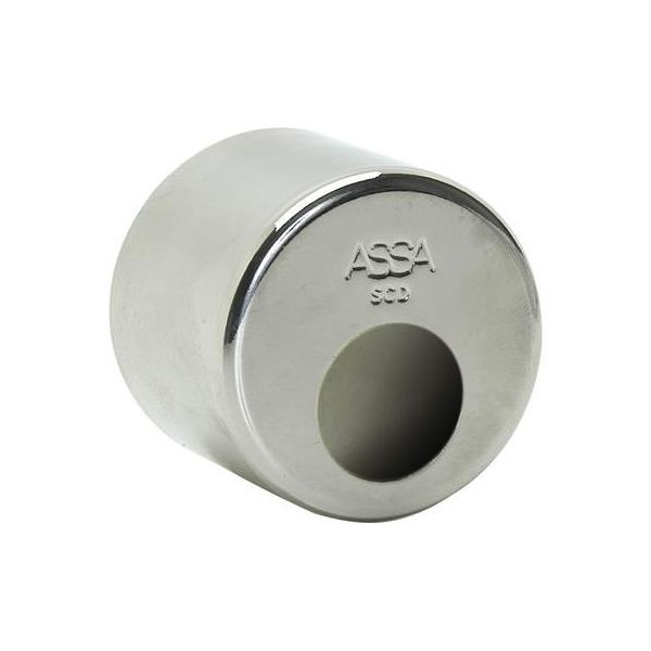 Sylinderhylse ASSA 802357100013 rund Mattkrom