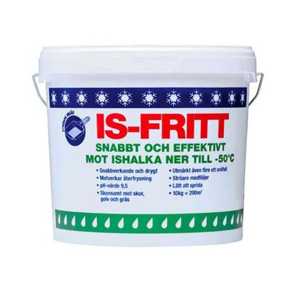 Is-Smeltemiddel IS-FRITT 910 10 kg spand, med strøer 
