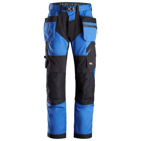 Arbetsbyxa Snickers Workwear 6902 FlexiWork blå/svart Blå/Svart C124