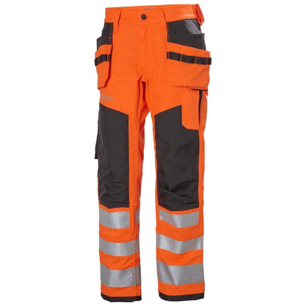 Työhousut Helly Hansen Workwear Alna 2.0 77423_269 oranssi, huomioväri Oranssi C44