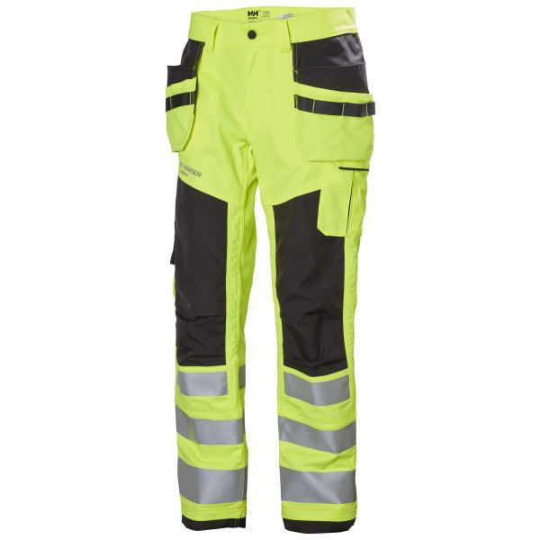 Håndværkerbukser Helly Hansen Workwear Alna 2.0 77423_369 gul, bemærk Gul, Hi-Vis C44