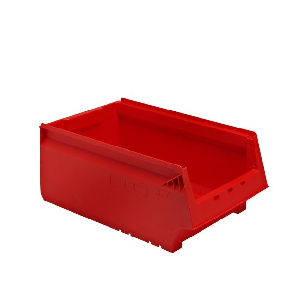 Opbevaringsboks PPS 30710002152 lige, 500x310x200 mm Rød