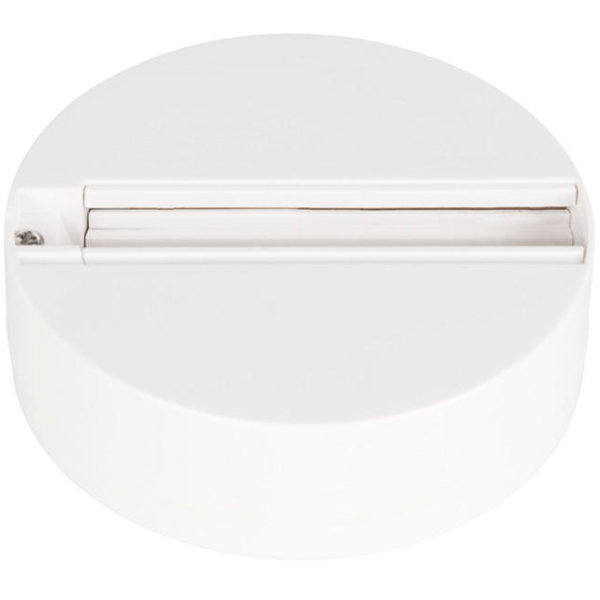 Montering med enkelt spot Hide-a-Lite LiteTrac 1-faset hvid 