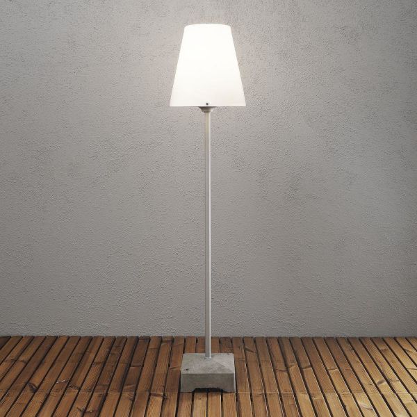 Standard lampe Konstsmide Lucca Lounge 60 W, E24-stik Grå