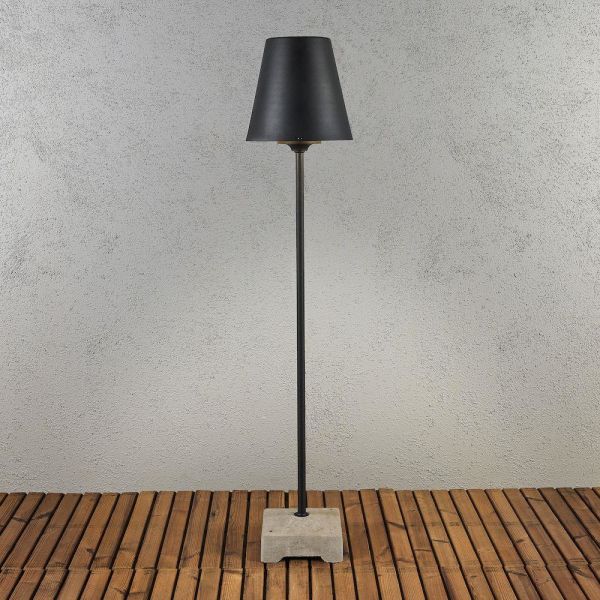 Standard lampe Konstsmide Lucca Lounge 60 W, E24-stik Sort