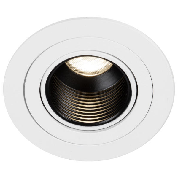 Downlight Hide-a-Lite Bright Eye G2 Focus 6,8 W, 3000 K, hvit 