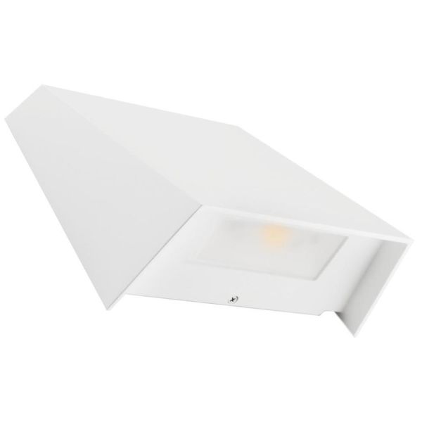 Väggarmatur Hide-a-Lite Edge XL 3000K, 660 lm, 160, 12,5W, IP65 Vit