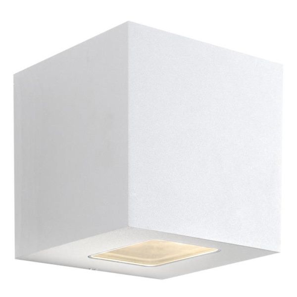 Veggarmatur Hide-a-Lite Cube XL I 3000 K, 925 lm, 80°, 12,5 W, IP65 Hvit
