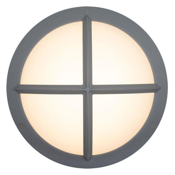 Seinävalaisin Hide-a-Lite Moon Public Cross I 3000/4000K, 16W, IP65, IK10 Harmaa, 1120 lm