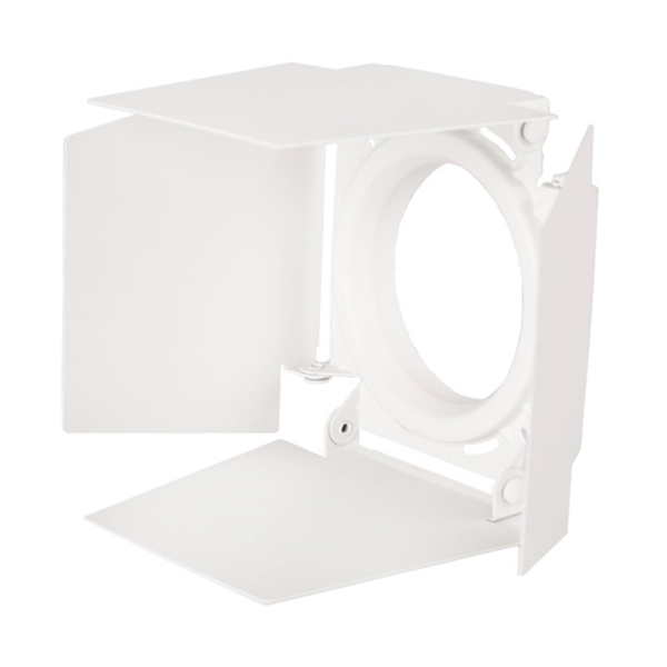 Antirefleksventil Hide-a-Lite Barndoors Focus hvid 66 mm