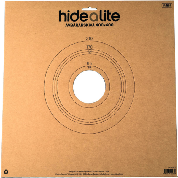 Bæredisk Hide-a-Lite 7910310 400 x 400 mm 