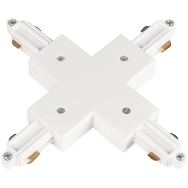 X-forbindelse Hide-a-Lite LiteTrac 1-faset, hvid 