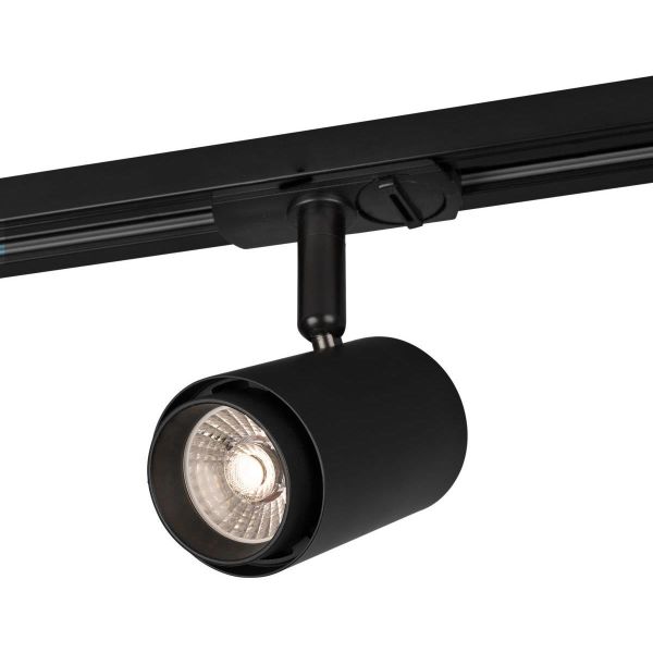 Spotlight Hide-a-Lite Focus Track Micro svart, 1-fase, 36°, tune 