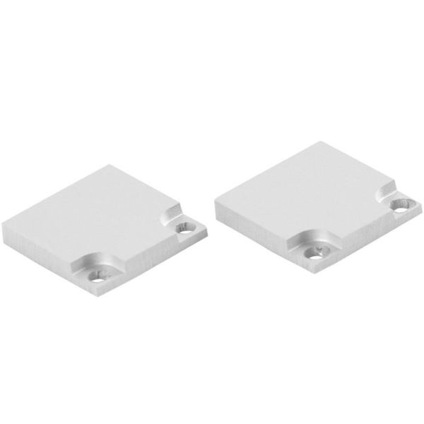 Gavl Hide-a-Lite 7552581 2-pak, høj U-profil Aluminium
