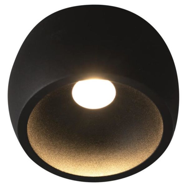 Downlight-valaisin Hide-a-Lite Globe G2 Surface musta 2700K