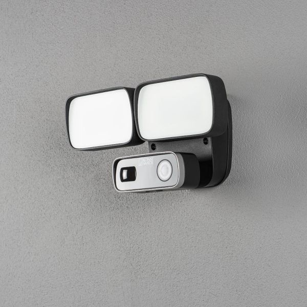 Forlygte Konstsmide Smartlight 24W, smart, kamera, højttaler og mikrofon 
