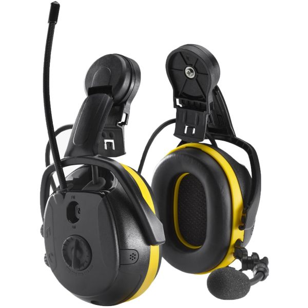 Kuulosuojain Hellberg Synergy Bluetooth, ympäristönkuuntelu, kypäräkiinnike 