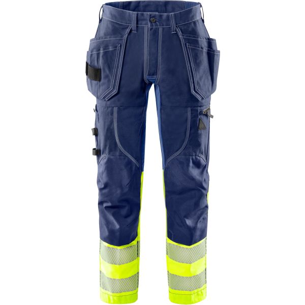 Håndværkerbukser Fristads 2608 FASG gul/sort Gul/sort C56