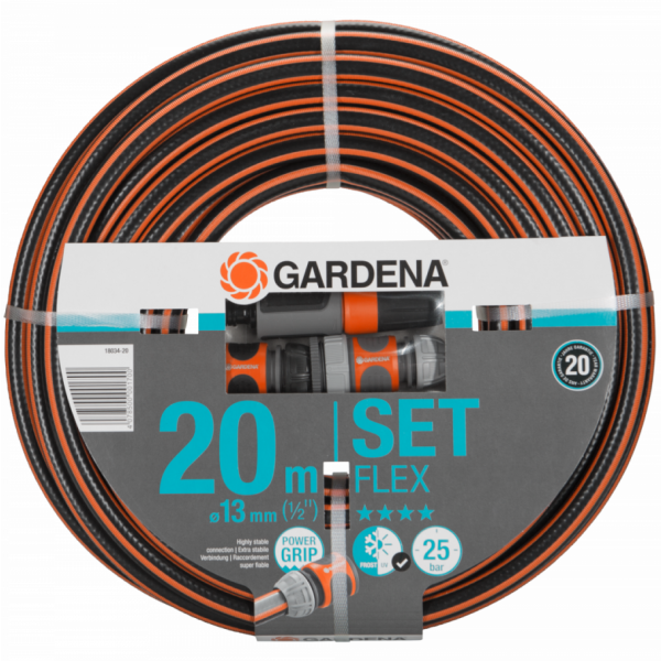 Slangset Gardena Comfort FLEX 20 m, 1/2" 