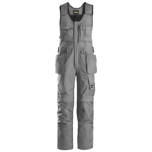 Helbukse Snickers Workwear 0214 grå, Canvas + Grå 156