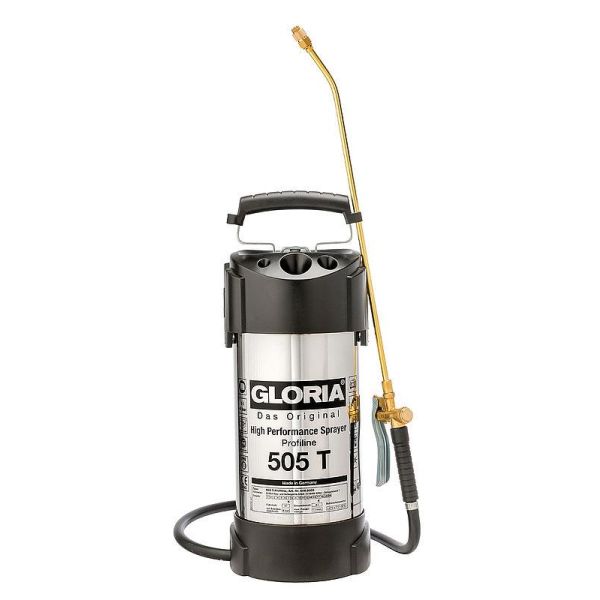 Tryksprøjte Gloria 505 T 5 l, rustfrit stål 