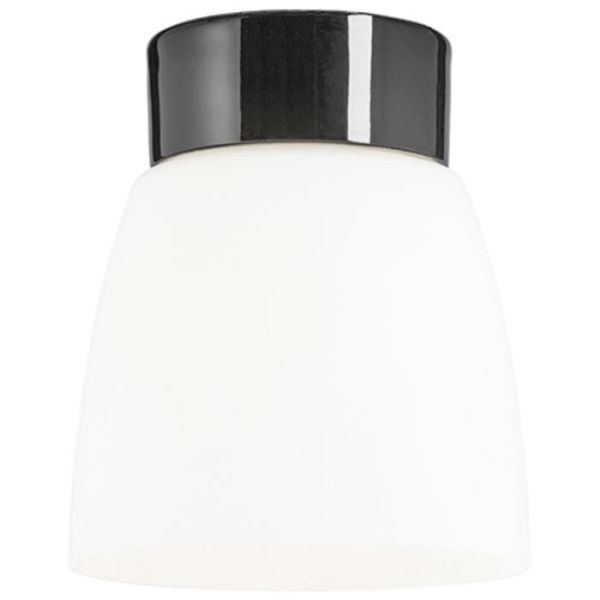 Takarmatur Ifö Electric Open Klara matt, IP21, LED Svart