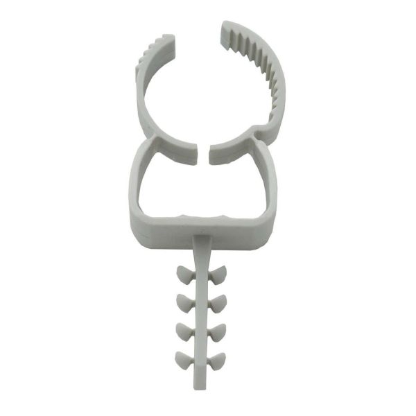 Putkikiinnike Castor USA 20-25/25 Harmaa Ø20-25 mm, 100 kpl