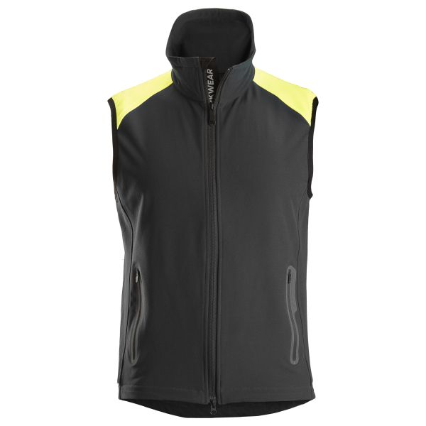Vest Snickers Workwear 8029 svart / neongult L