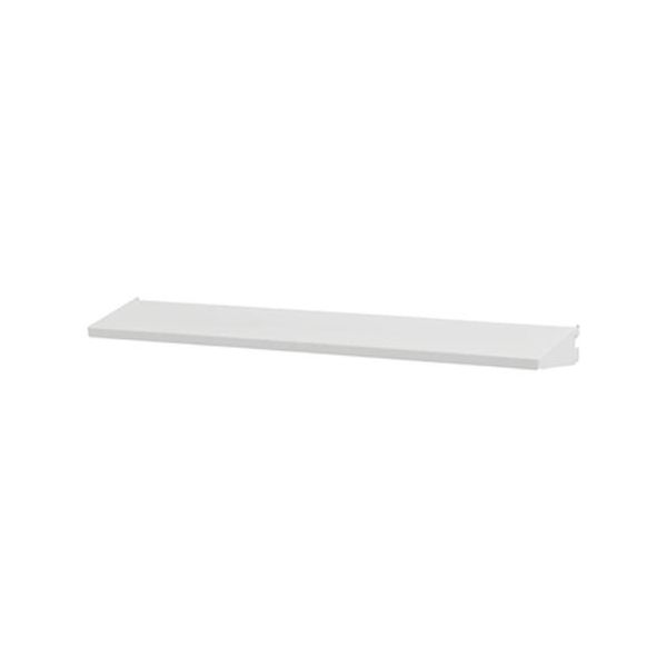 Metal hylde Elfa 453110 vendbar, hvid 598x115x48 mm