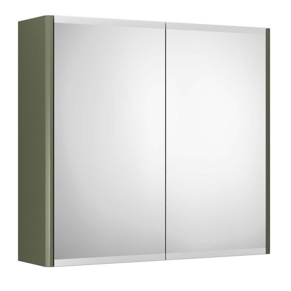 Spejlskab Gustavsberg Graphic grøn, dobbeltsidet 60 cm