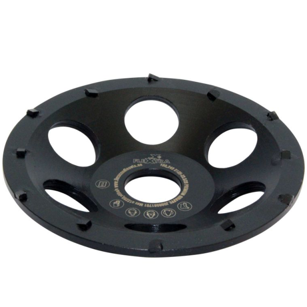 Slibesål Flexxtra 100245 125 mm, Ø 23,5 mm PCDX4/12