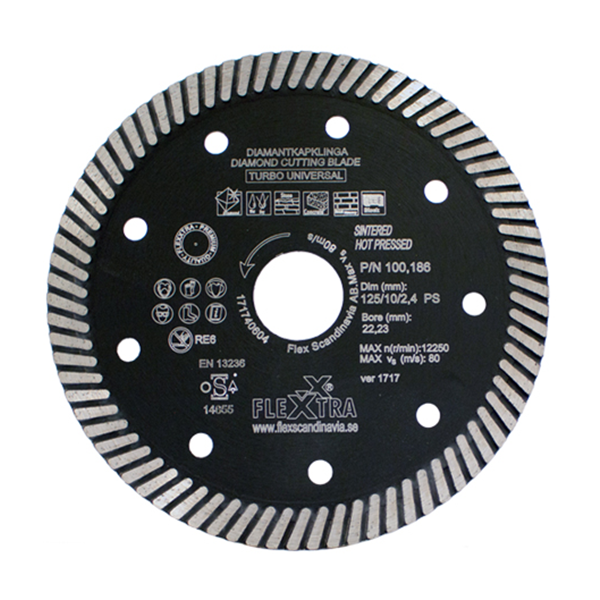 Diamantskæreskive Flexxtra 100186  125 mm