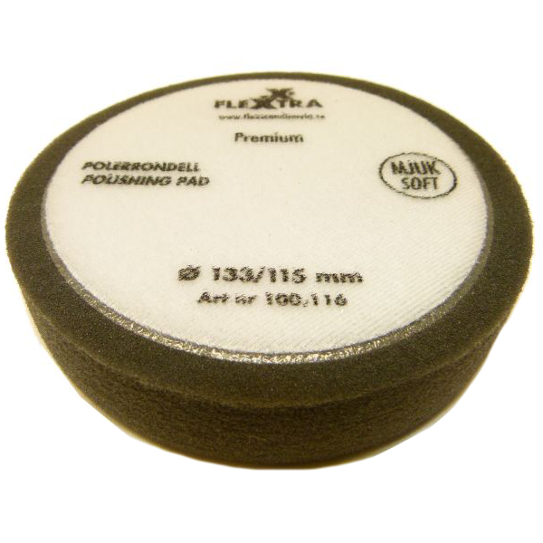 Poleringspude Flexxtra 100174 Blød 133 mm, 10-pak