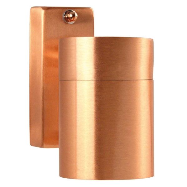 Fasadarmatur Nordlux TIN 21269930 GU10, IP54, 35W Koppar