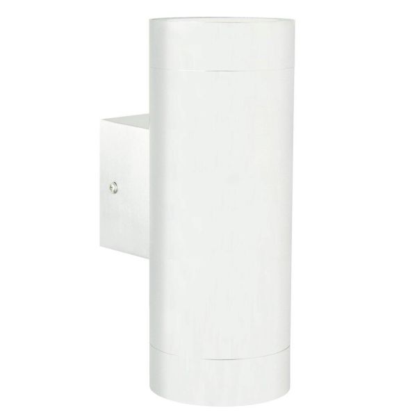 Fasadarmatur Nordlux TIN 21519901 sensor, GU10, IP54 2,5W, vit