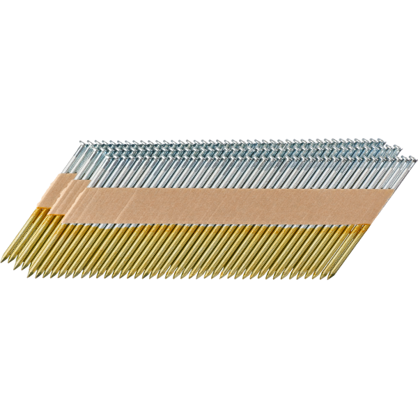 Maskinspiker Milwaukee 4932478404 rettbåndet, galvaniserte 3000-pakning, 3,1 x 90 mm