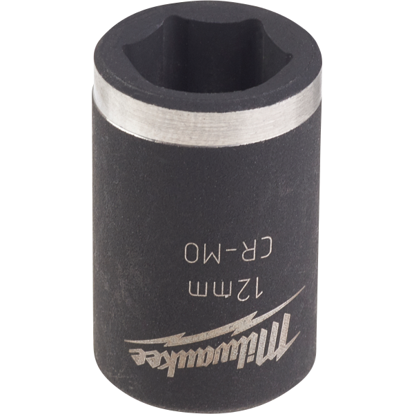 Krafttoppe Milwaukee Shockwave Impact Duty 3/8" montering, kort 12 mm