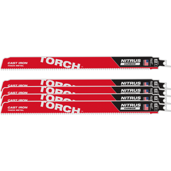 Bajonettsagblad Milwaukee TORCH Nitrus 300 mm 5-pakning