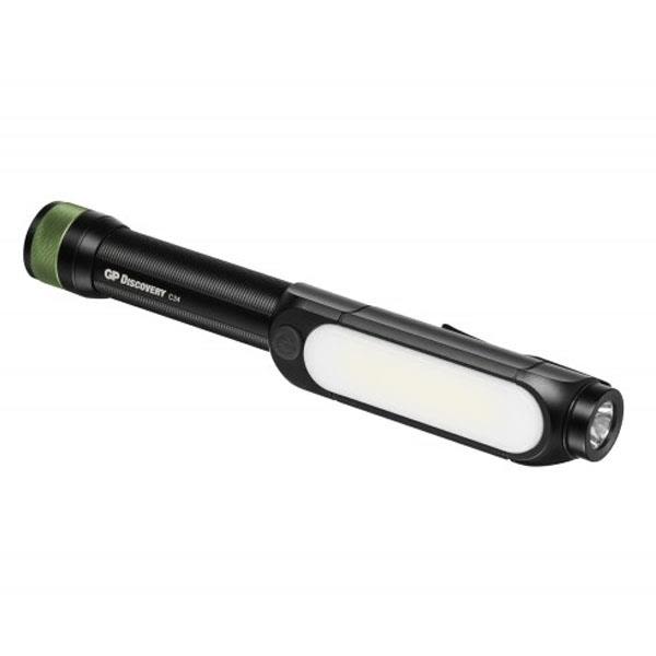 Lommelygte GP Lighting Discovery C34 med to lyskilder 