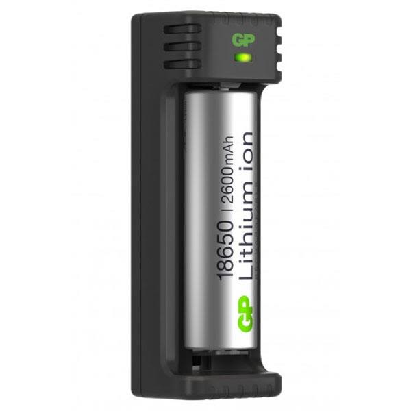 Lader GP Batteries 18650 Li-ion 1 kanal