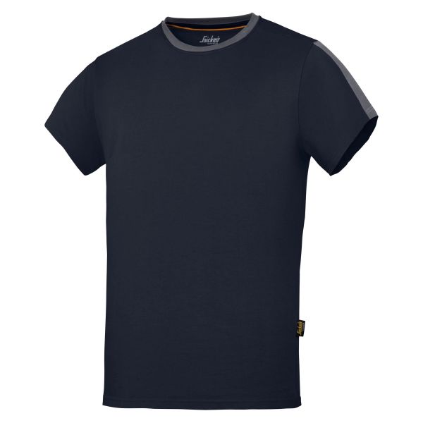 T-skjorte Snickers Workwear 2518 AllroundWork marineblå Marineblå S