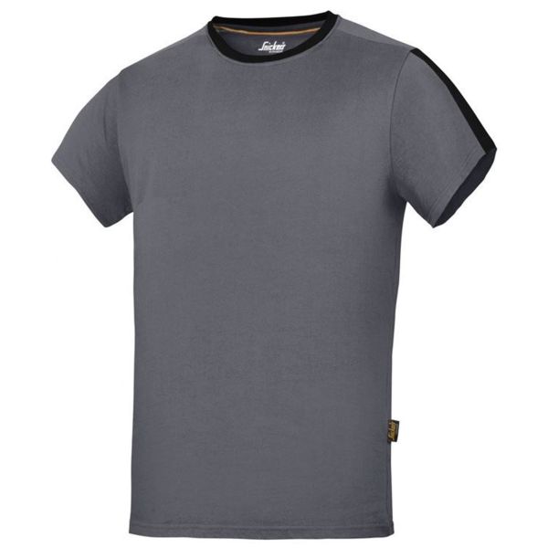 T-skjorte Snickers Workwear 2518 AllroundWork stålgrå Stålgrå M