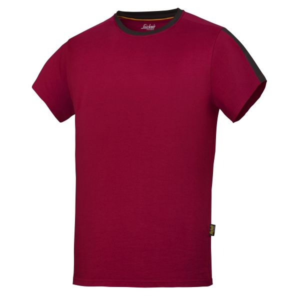 T-skjorte Snickers Workwear 2518 AllroundWork rød Rød XS