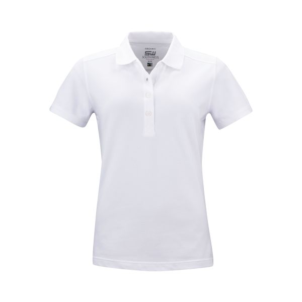 Polo T-shirt South West Magda hvid Hvid XS