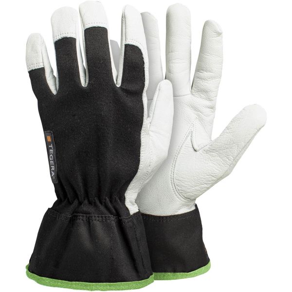 Monteringshandske Tegera 514 gedeskind, bomuld 10